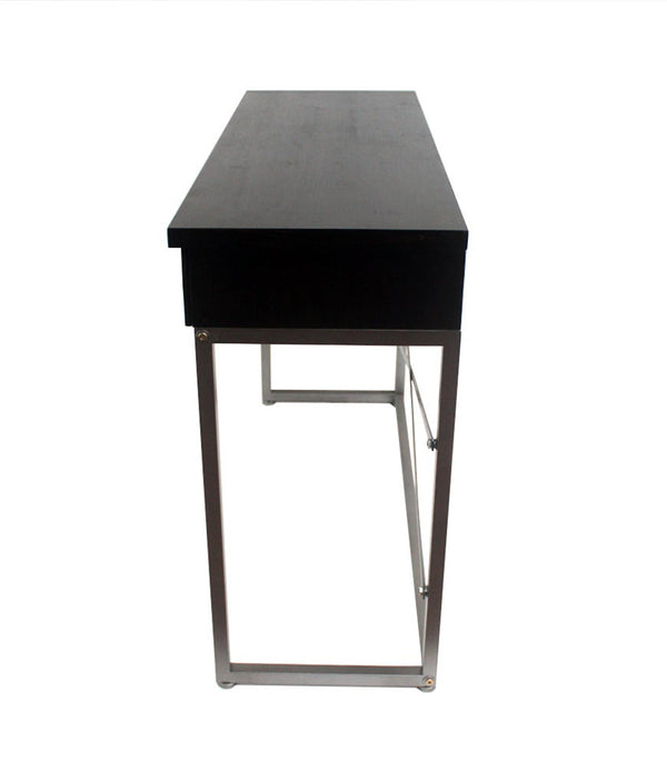 16 x 45 x 32 Charcoal 3 Drawer  Console Table