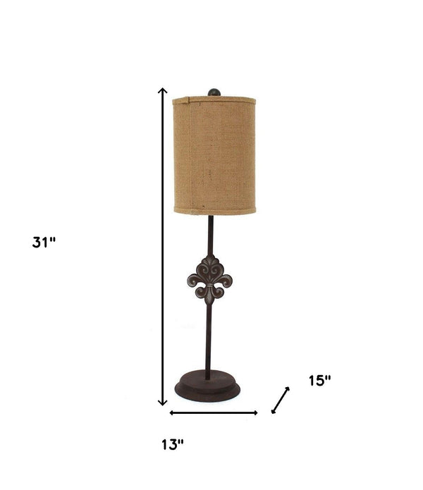 13 x 15 x 31 Bronze Traditional - Table Lamp