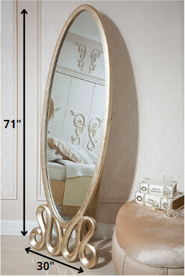 71' Transitional Gold Mirror