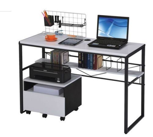 Monochrome Functional Work Desk