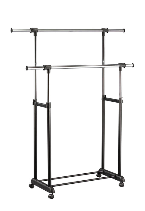 Garment Rack, Black - Metal Tube ?:32, 28, 19m Black