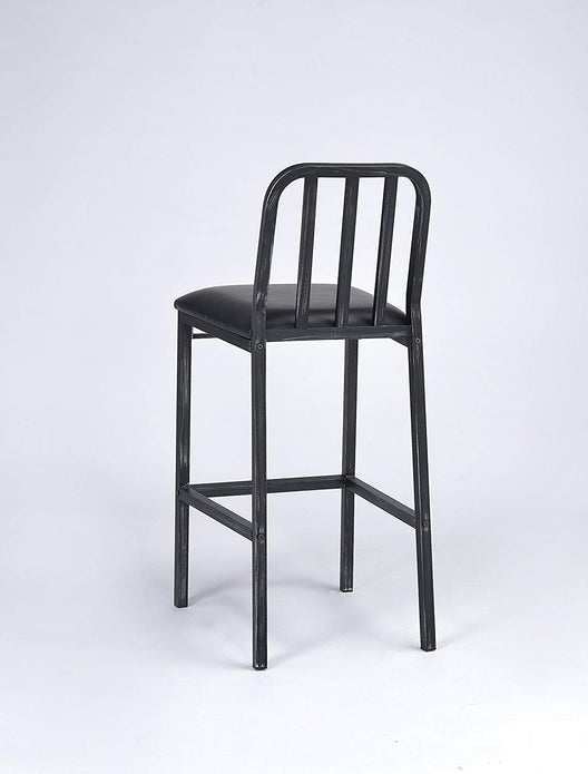 20' X 19' X 41' 2pc Black And Antique Black Bar Chair