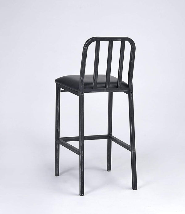 20' X 19' X 41' 2pc Black And Antique Black Bar Chair