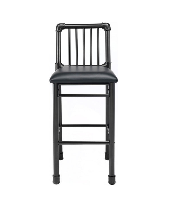 22' X 18' X 42' 2pc Black And Black Bar Chair