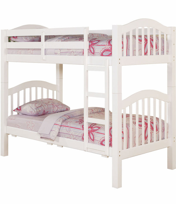 Heartland Twin/Twin Bunk Bed, White