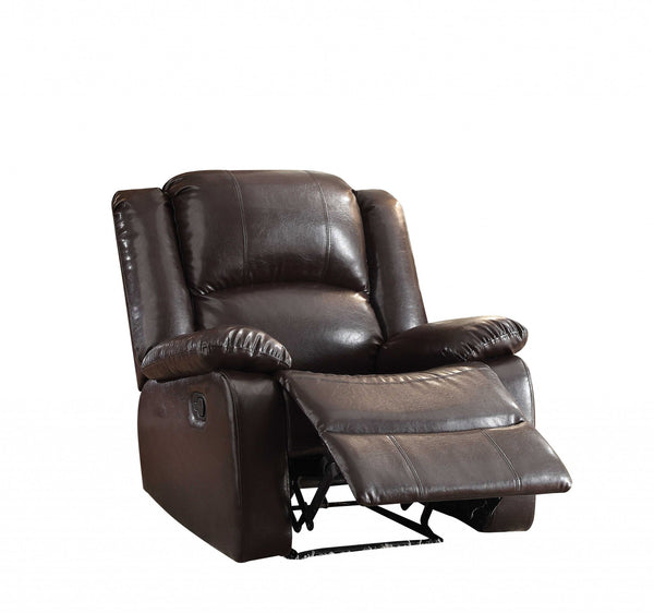 36' X 36' X 41' Espresso Pu Recliner