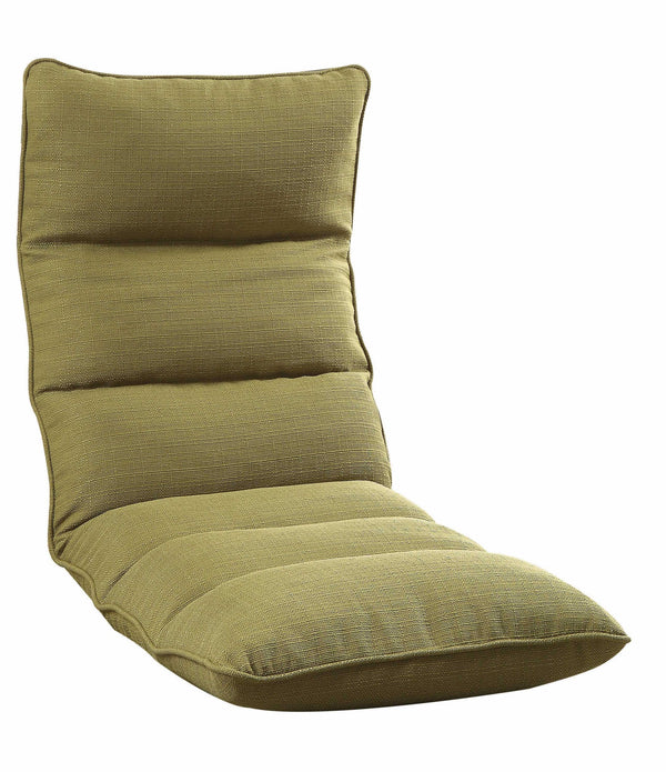 Olive Green Linen Flexible Gaming Floor Chair