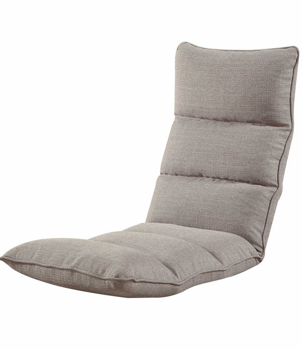 51' X 20' X 4' Smoky Gray Linen Gaming Floor Chair