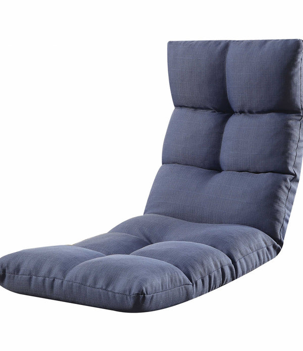 51' X 20' X 4' Blue Linen Gaming Floor Chair