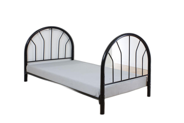 Black Metal Twin Headboard And Footboard