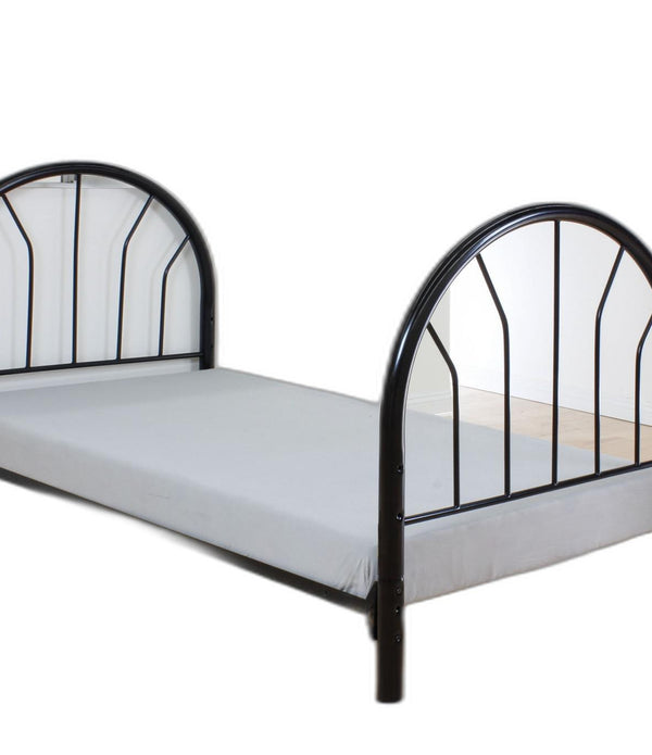 Black Metal Twin Headboard And Footboard