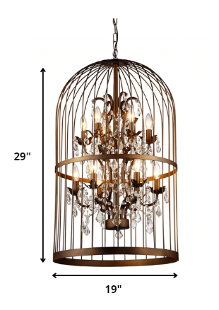 Rinee III Cage Chandelier