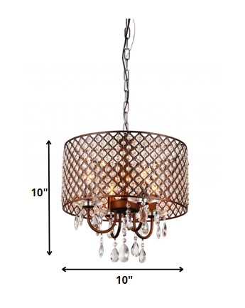 Alexia Antique Bronze Chandelier