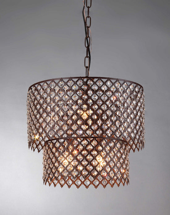 Bernadette Antique Bronze Chandelier