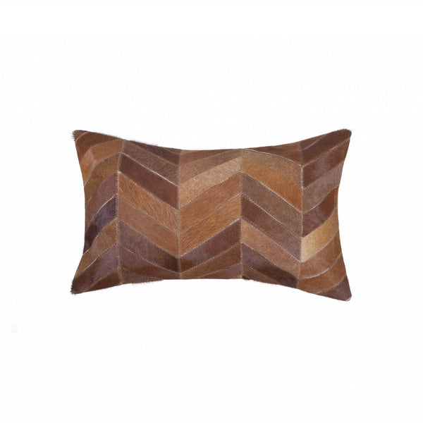 12" x 20" x 5" Tan  Pillow