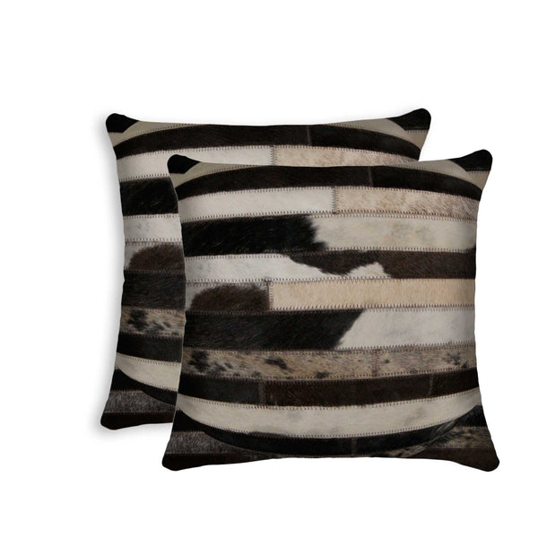 18" x 18" x 5" Tricolor  Pillow 2 Pack