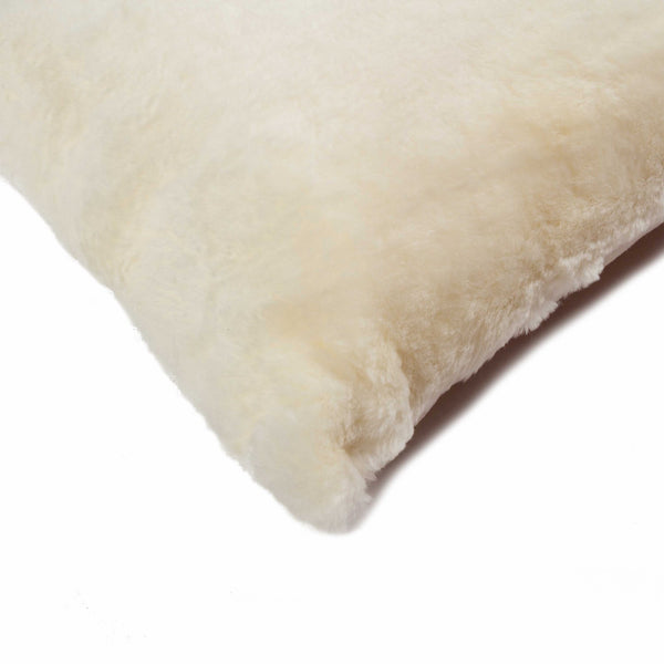 12" x 20" x 5" Natural Cowhide  Pillow 2 Pack