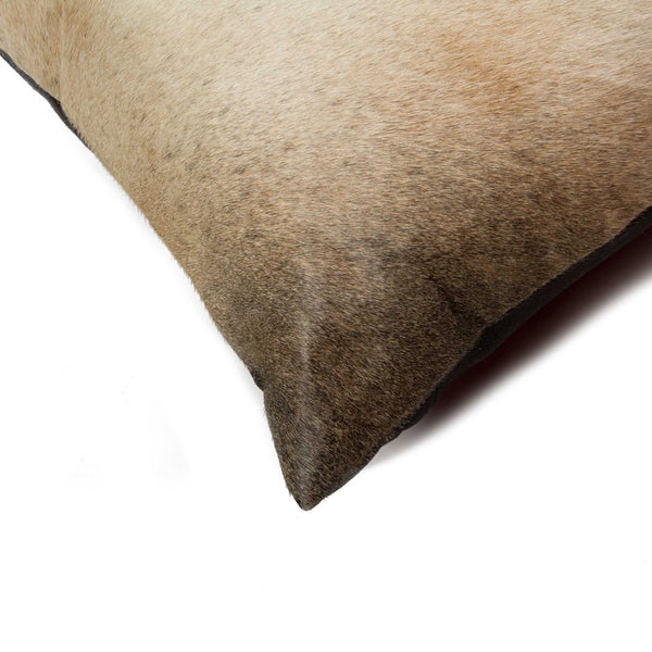 18" x 18" x 5" Zebu Cowhide  Pillow