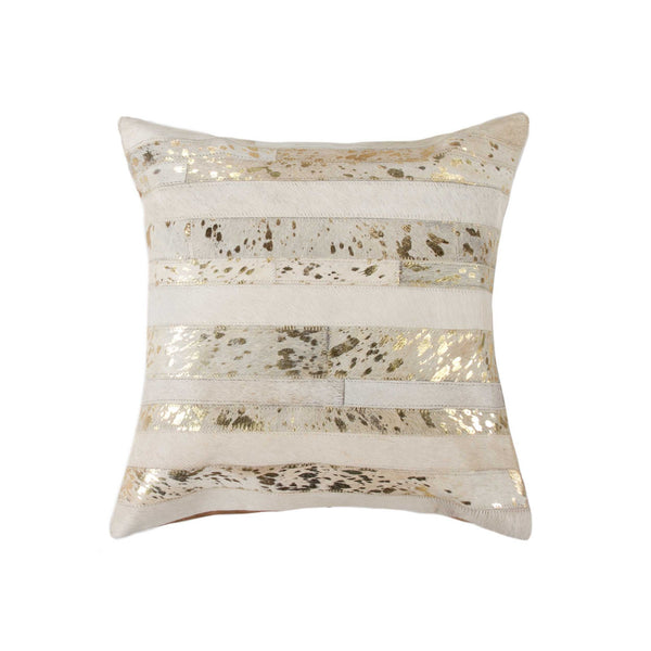 Natural And Gold Pillow