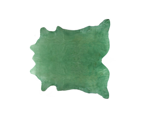 72" x 84" Light Green Cowhide - Rug