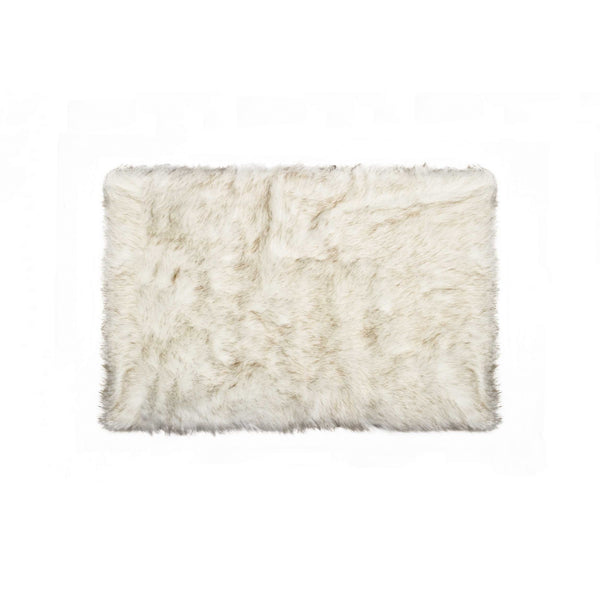 60" x 96" Tan Sheepskin - Rug or Throw