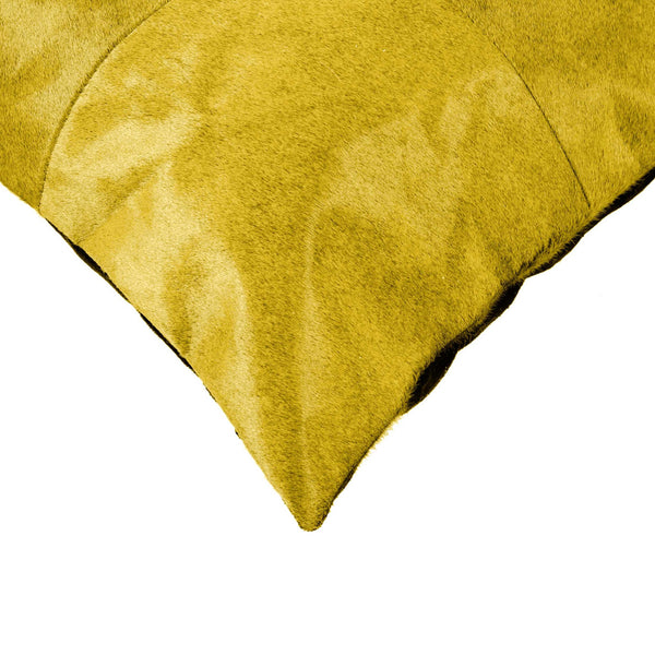 18" x 18" x 5" Yellow Quattro  Pillow