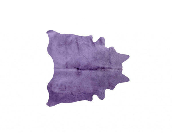 60" x 84" Purple Cowhide - Area Rug