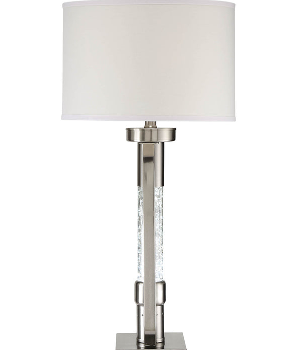 15' X 15' X 31' Sand Nickel Table Lamp