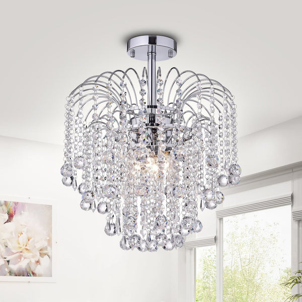 Mary Crystal Chandelier