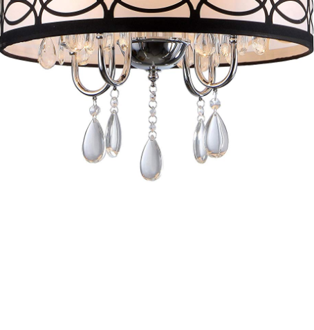 Tallalluh 4-light Chrome Chandelier