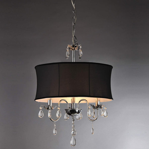 1-light Vince Crystal Chandelier