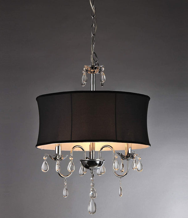 1-light Vince Crystal Chandelier