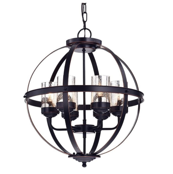 Gildard Oil Rubbed Bronze Globe Pendant