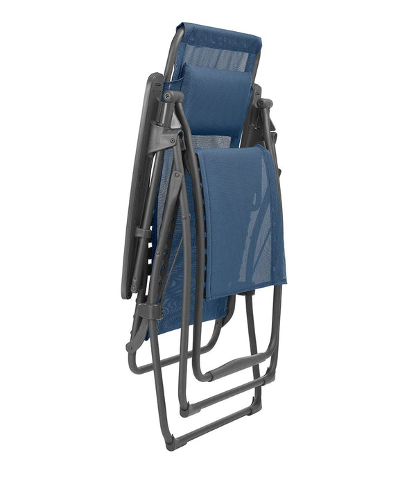 Zero Gravity Recliner - Basalt Steel Frame - Ocean Fabric