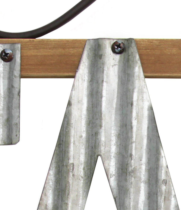 Rustic Farmhouse Family Galvanized Metal Wall Decor