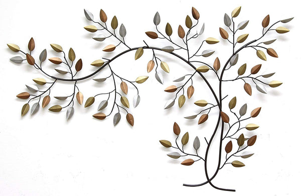 Earhty Metal Tree Branch Wall Decor