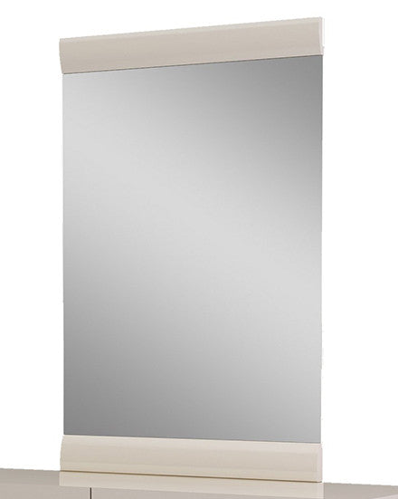 47" Refined Beige High Gloss Mirror