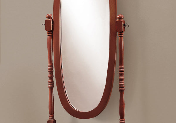 20" x 23" 59" Walnut Oval Wood Frame  Mirror