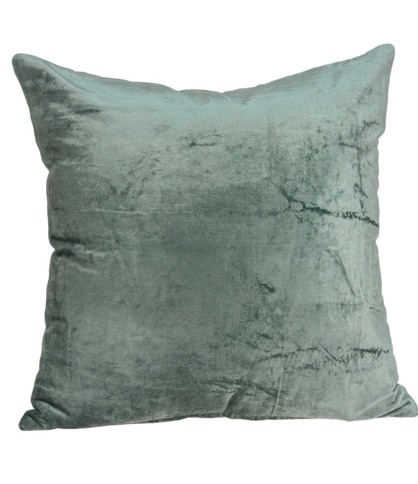 Shimmy Seafoam Green Rayon Solid Color Pillow Cover