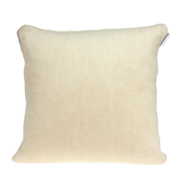 20" x 0.5" x 20" Beautiful Transitional Beige Accent Pillow Cover