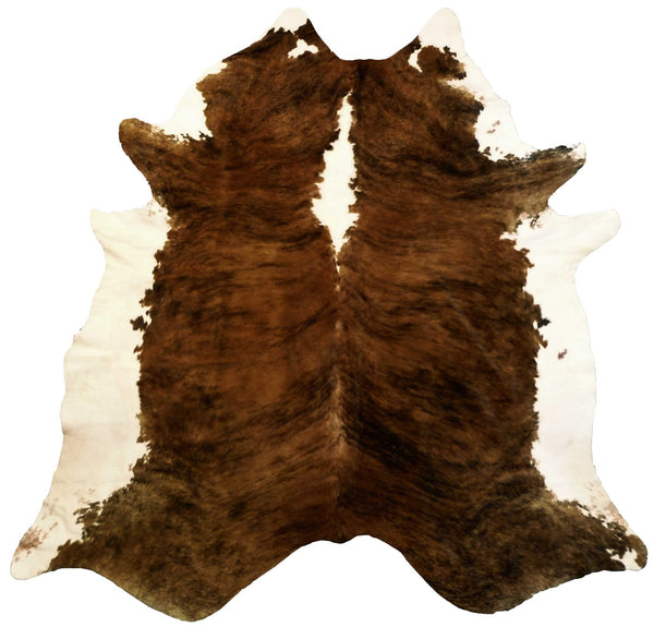 6 Ft Classic Brindled Cowhide Rug