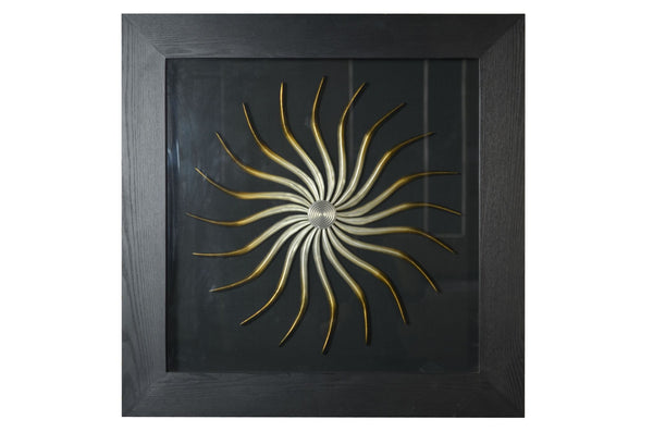 26 x 2 x 35 Black Wood And Glass - Shadow Box