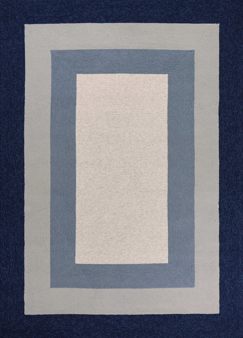 6' x 9'  UV treated Polypropylene Slate or  Navy Area Rug