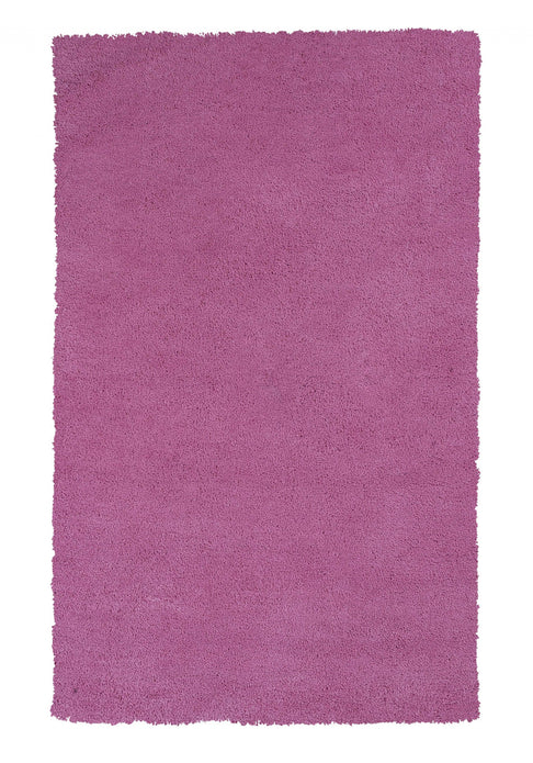 8' x 10' Polyester Hot Pink Area Rug