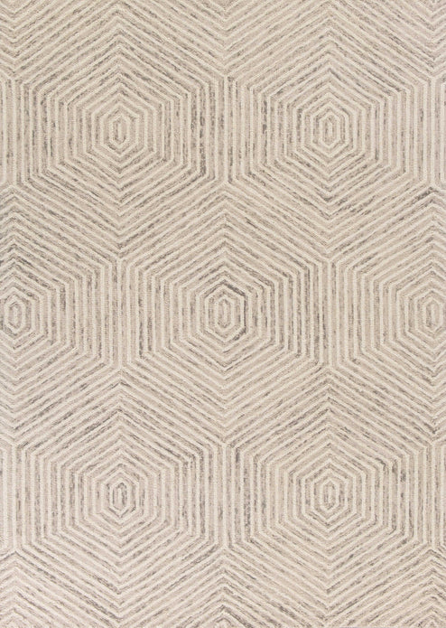 8' x 10'  Wool Ivory  Area Rug