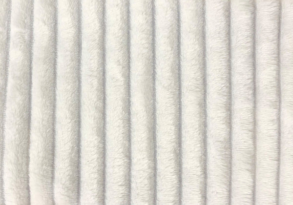 50" x 60" Ivory Ultra Soft Ribbed Style  Throw