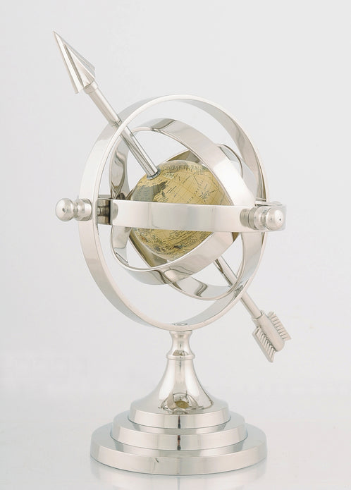 8.5" x 10" x 12.5" Alum Armillary