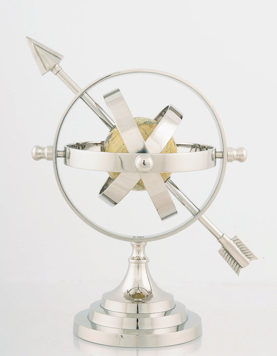 8.5" x 10" x 12.5" Alum Armillary