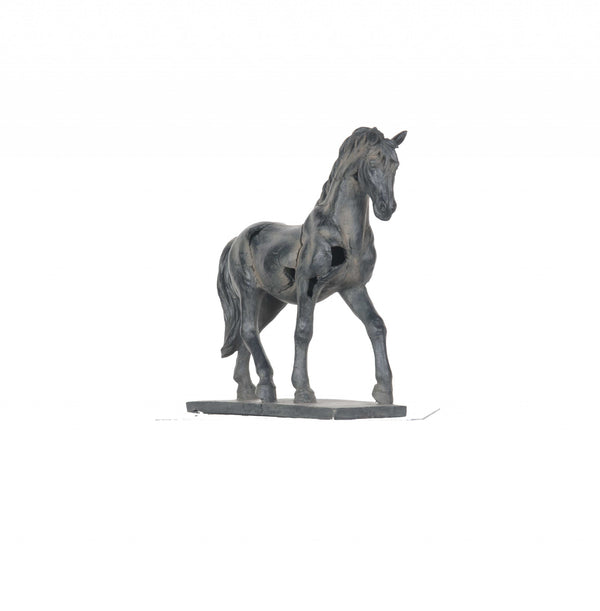 Handmade Rustic Horse Statue