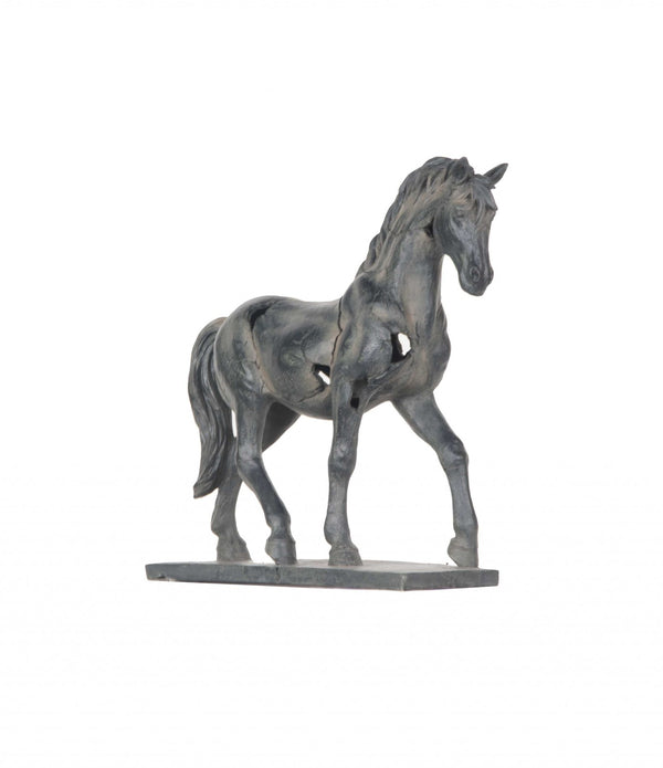 Handmade Rustic Horse Statue